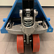 Гидравлическая тележка (рохля) TOR RHP, 2500 кг, 1500х550 мм, с полиуретановыми колесами превью