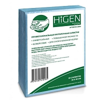 Нетканые протирочные салфетки повышенной прочности HIGEN 8905