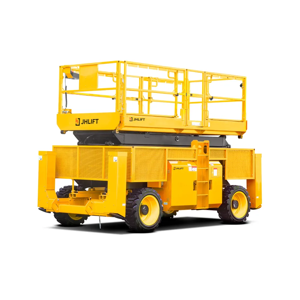 Дизельный ножничный подъемник JHLIFT HS1223RH, р/в 12000 мм, г/п 1150 кг