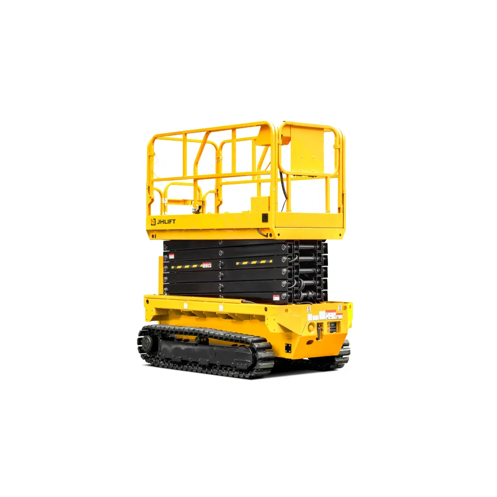 Электрический ножничный подъемник JHLIFT HS1414TP, р/в 13800 мм, г/п 320 кг