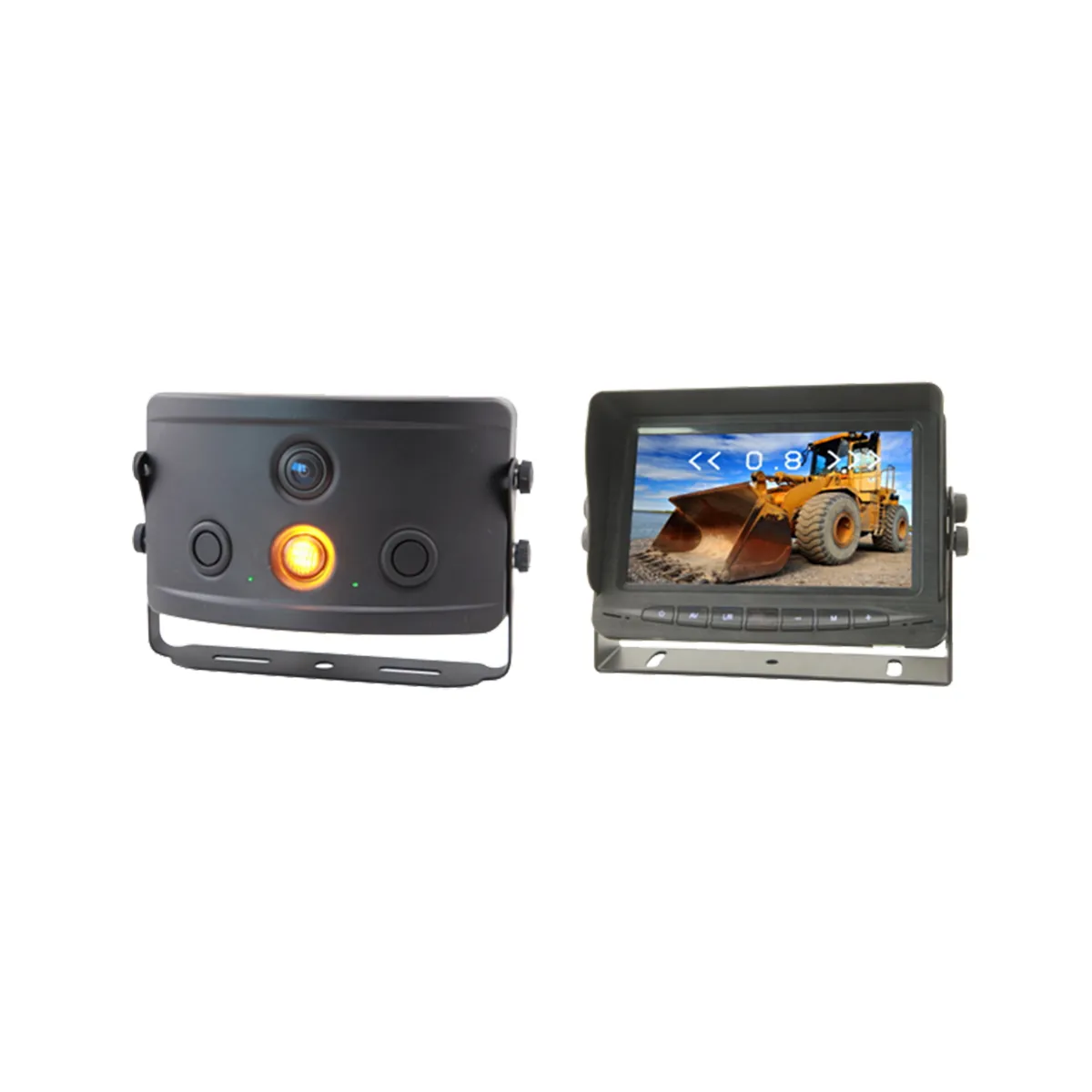 Радарная система обнаружения препятствий RD-828-02 (2 парктроника, 1 стробоскоп, встроенный зуммер, 1 камера, 1 монитор TFT 6,5")