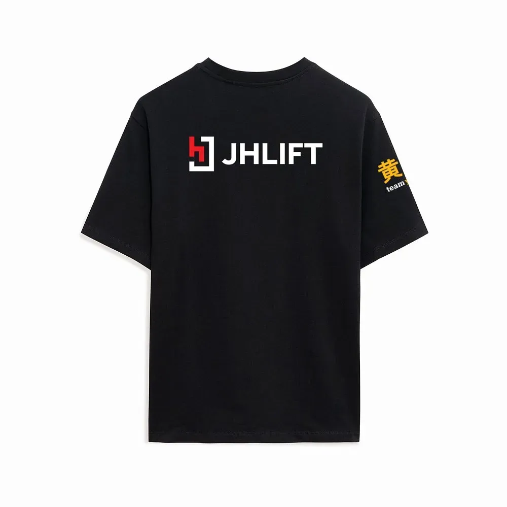 Футболка JHLIFT черная унисекс