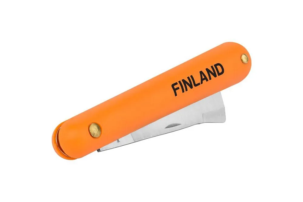 Нож прививочный с прямым лезвием FINLAND