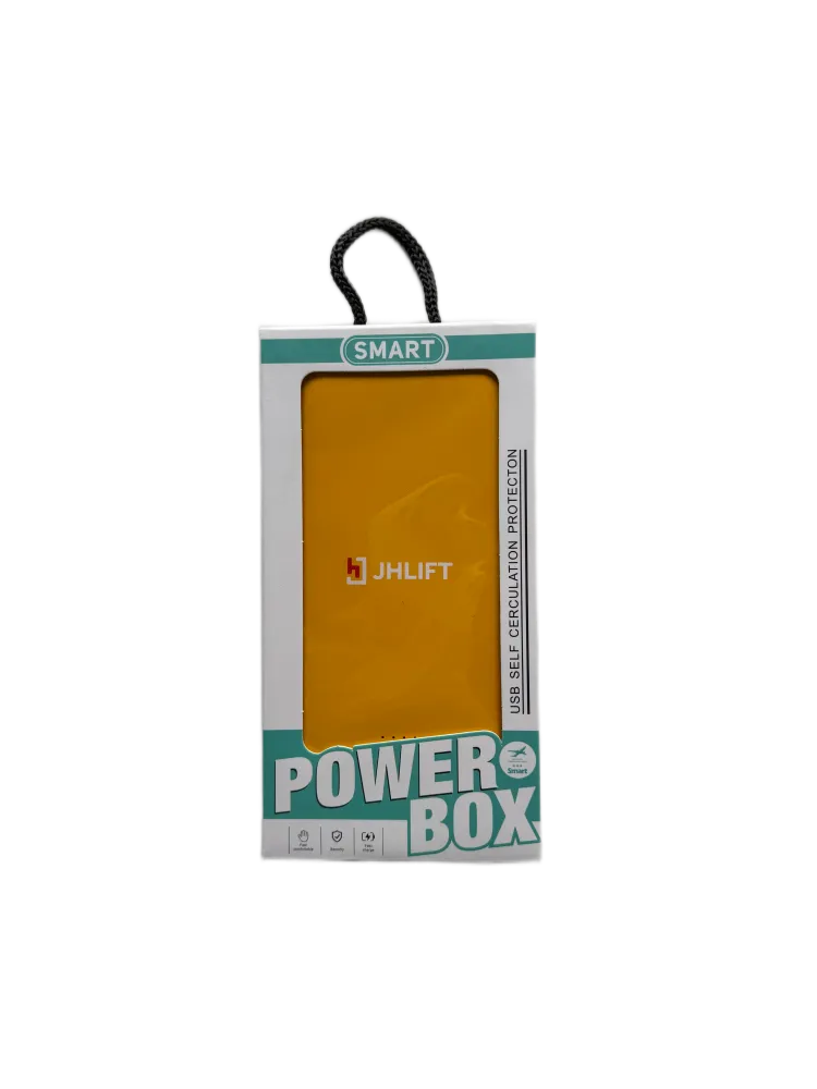 Внешний аккумулятор желтый JHLIFT