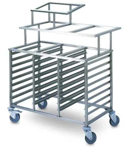 Мобильный мармит открытый SPA/O-3 AL/AR Hupfer