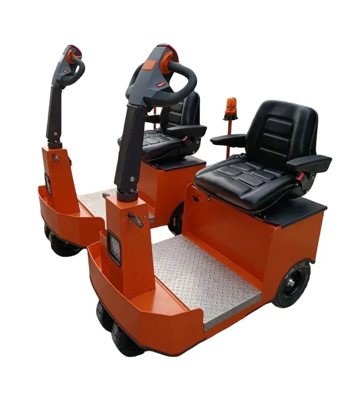 Электрический тягач ML-600S с местом оператора, б/м 6000 кг