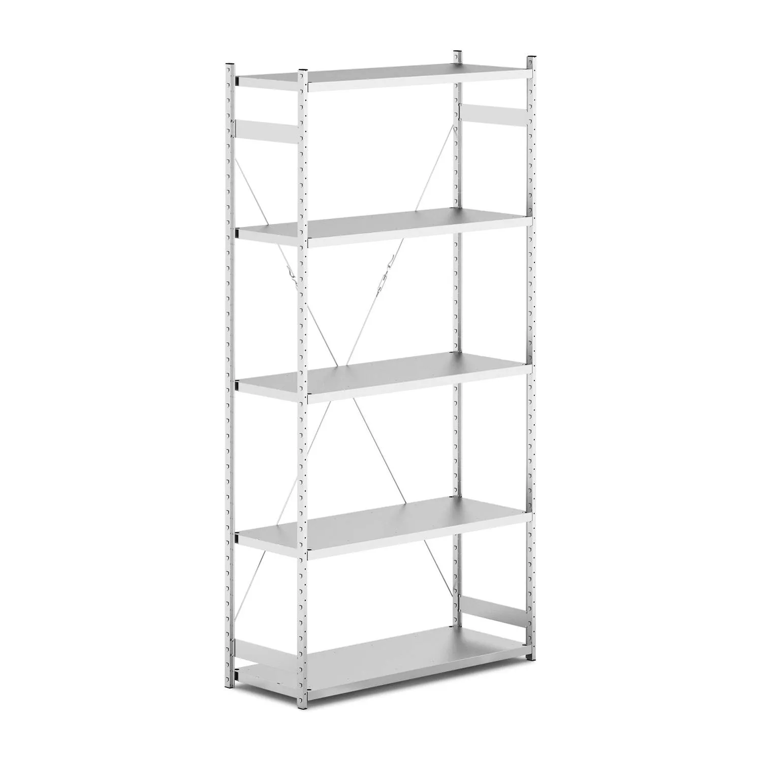 Полочный стеллаж односекционный