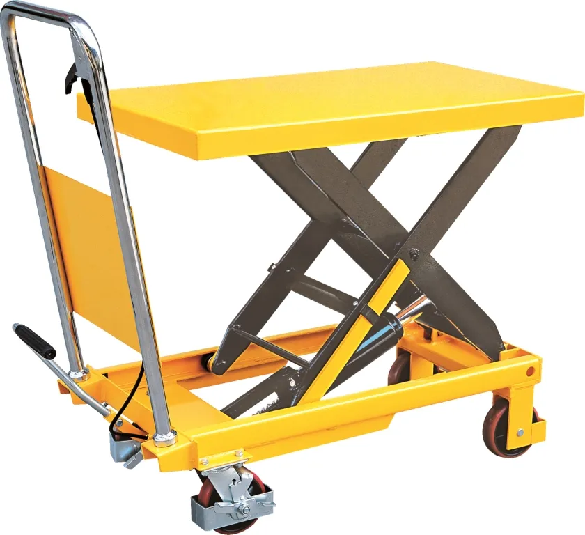 Подъемный ручной гидравлический стол JHLIFT PT150, г/п 150 кг, 700х450х35 мм