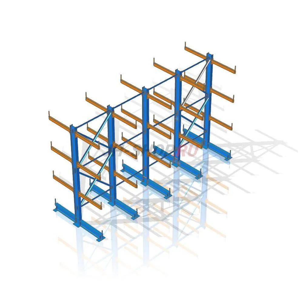 Консольный двусторонний стеллаж 18-123