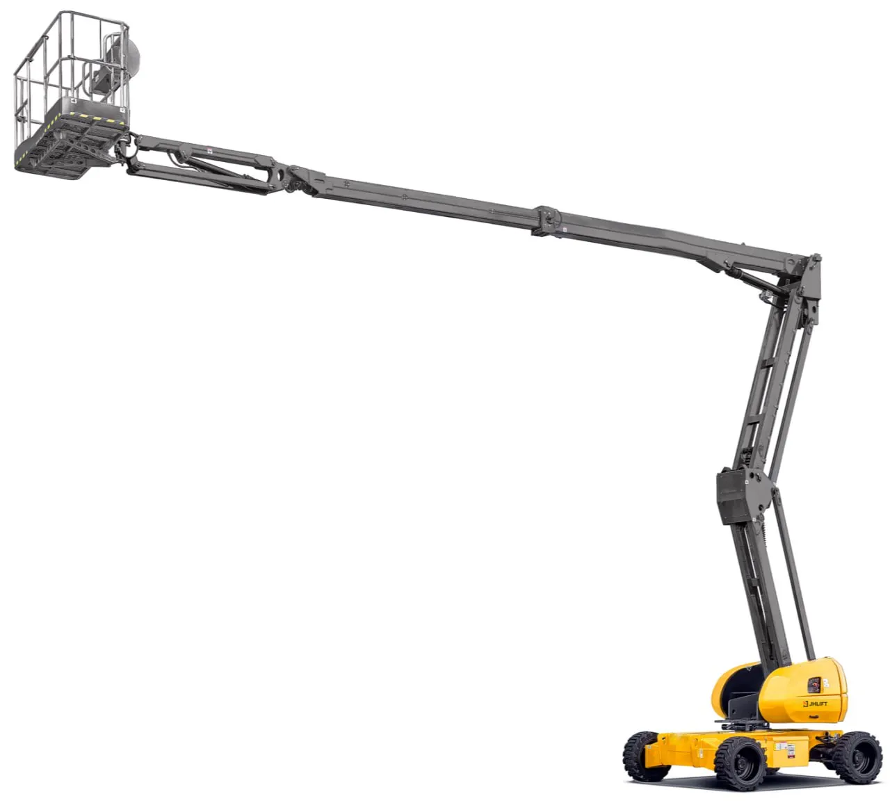 Электрический коленчатый подъемник JHLIFT HZ210P, р/в 20800 мм, г/п 255 кг