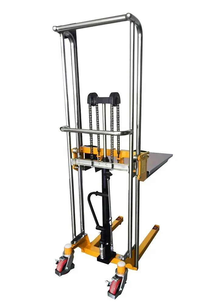 Гидравлический платформенный штабелер JHLIFT PS400-850, г/п 400 кг, в/п 850 мм