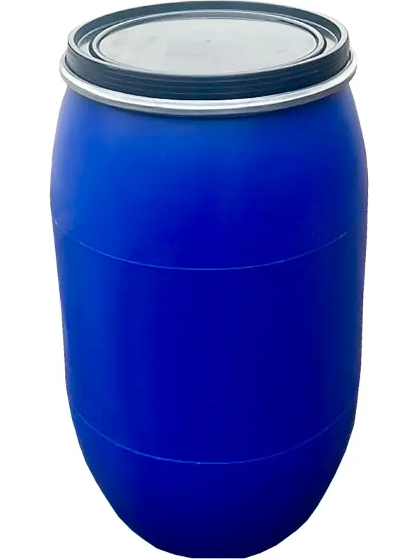 Пластиковая бочка 227 литров с крышкой