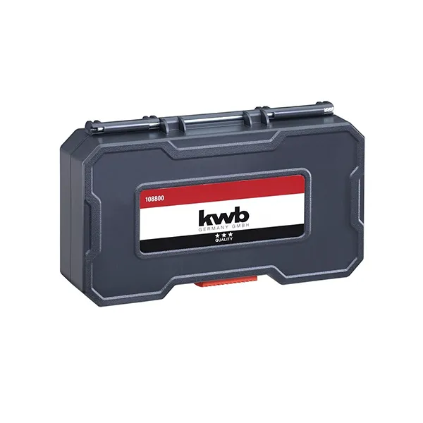 Набор бит, сверл, головок KWB, 22 предмета, кейс