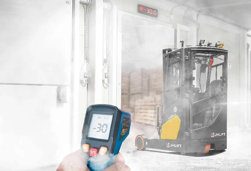 Ричтрак JHLIFT CQD 14-25 XC SIJS, 5000-13000 мм (Cold Store, интегрированная Li-Ion батарея)