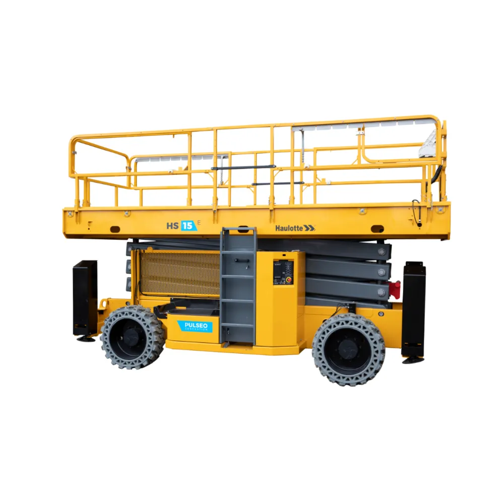 Самоходный электрический ножничный подъемник Haulotte HS15E