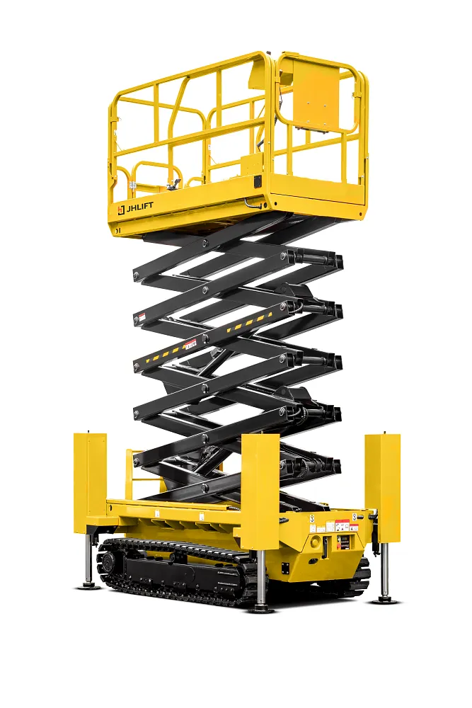 Электрический ножничный подъемник JHLIFT HS0408TA, р/в 5900 мм, г/п 230 кг
