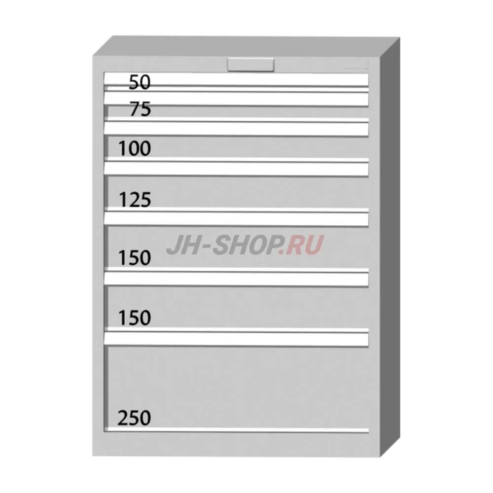 Тумба инструментальная HOFFMAN (7 ящиков)