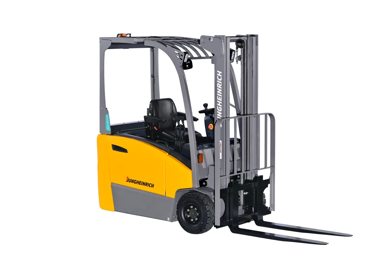 Электрический погрузчик Jungheinrich EFG 216 DZ, 5000 мм с сайдшифтом