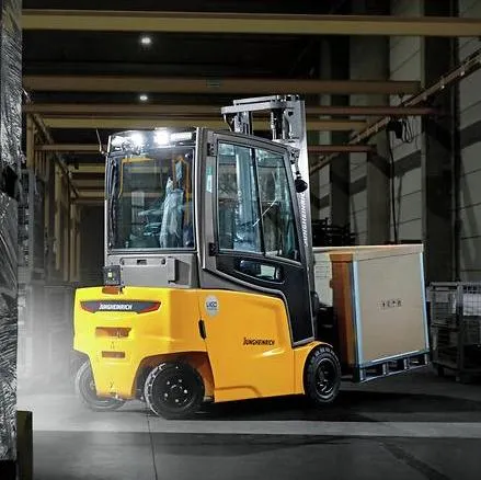 Электрический погрузчик Jungheinrich EFG 316k DZ, 4700 мм с сайдшифтом