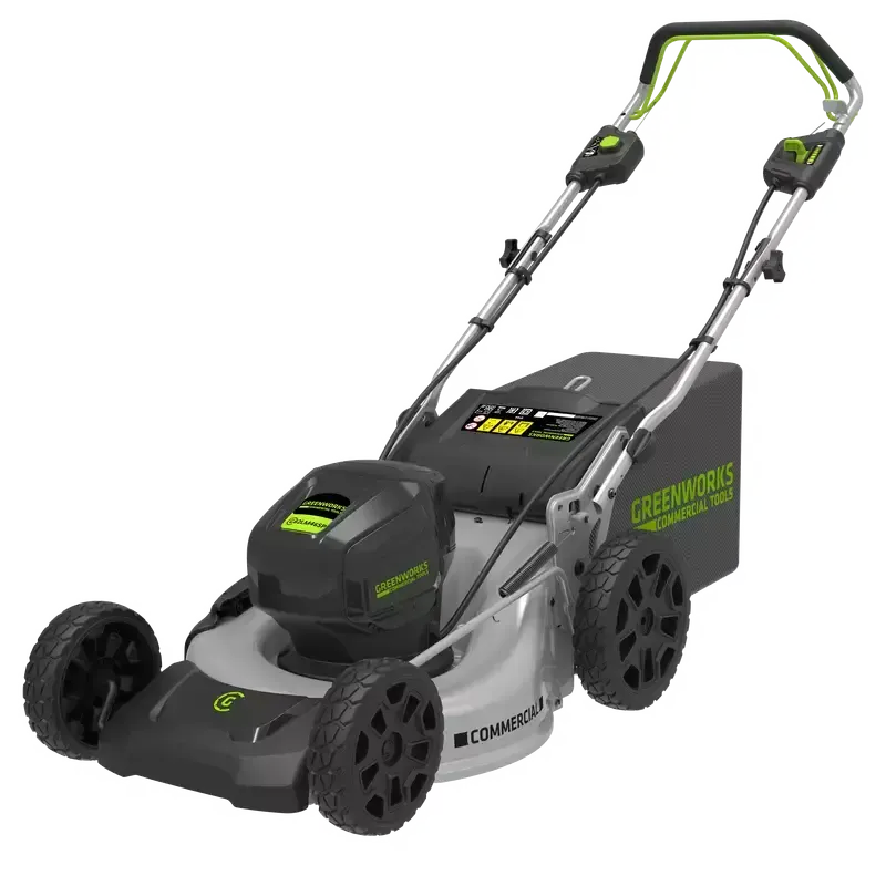 Газонокосилка Greenworks GC82LM46 82V, 46 см