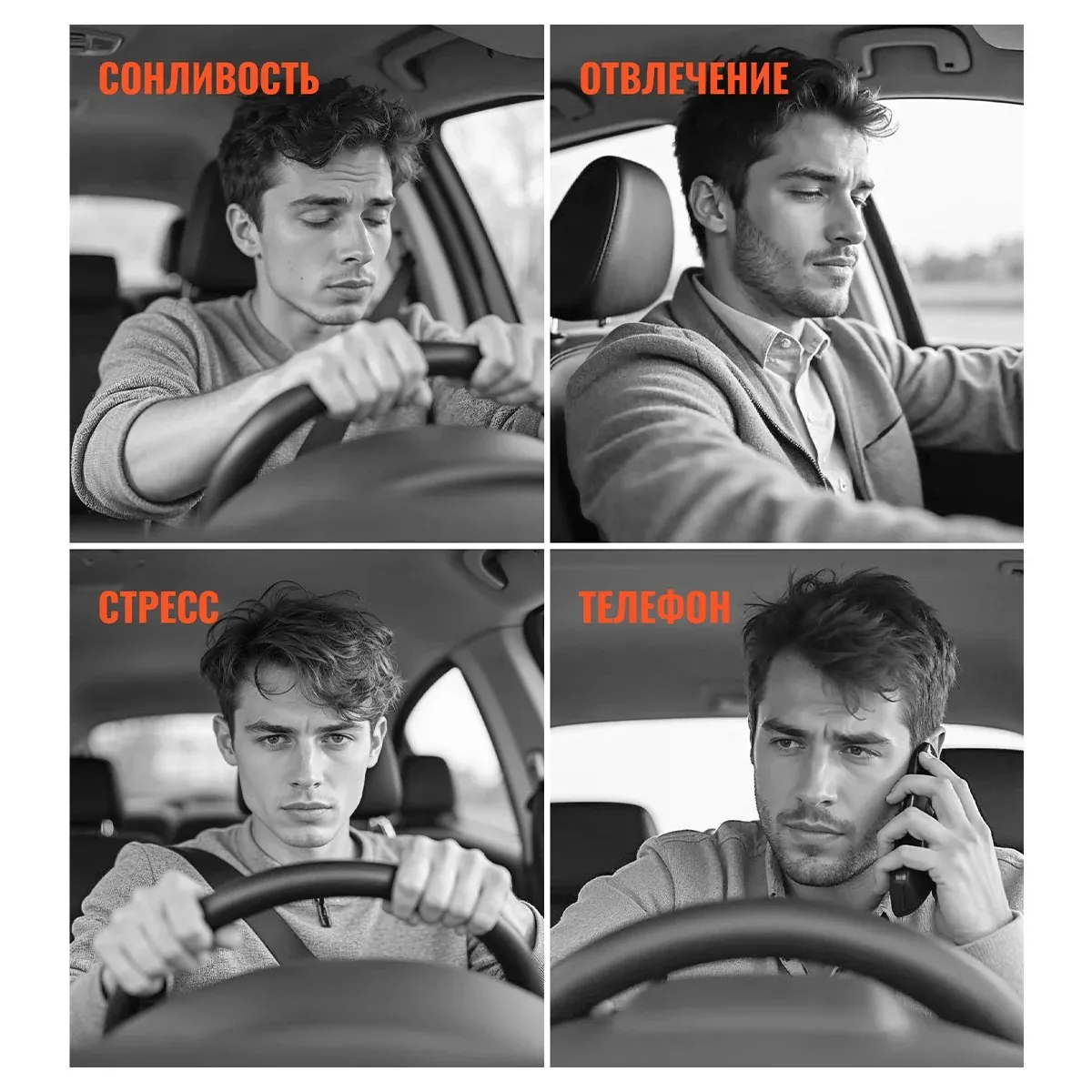 Система мониторинга усталости водителя (Антисон)