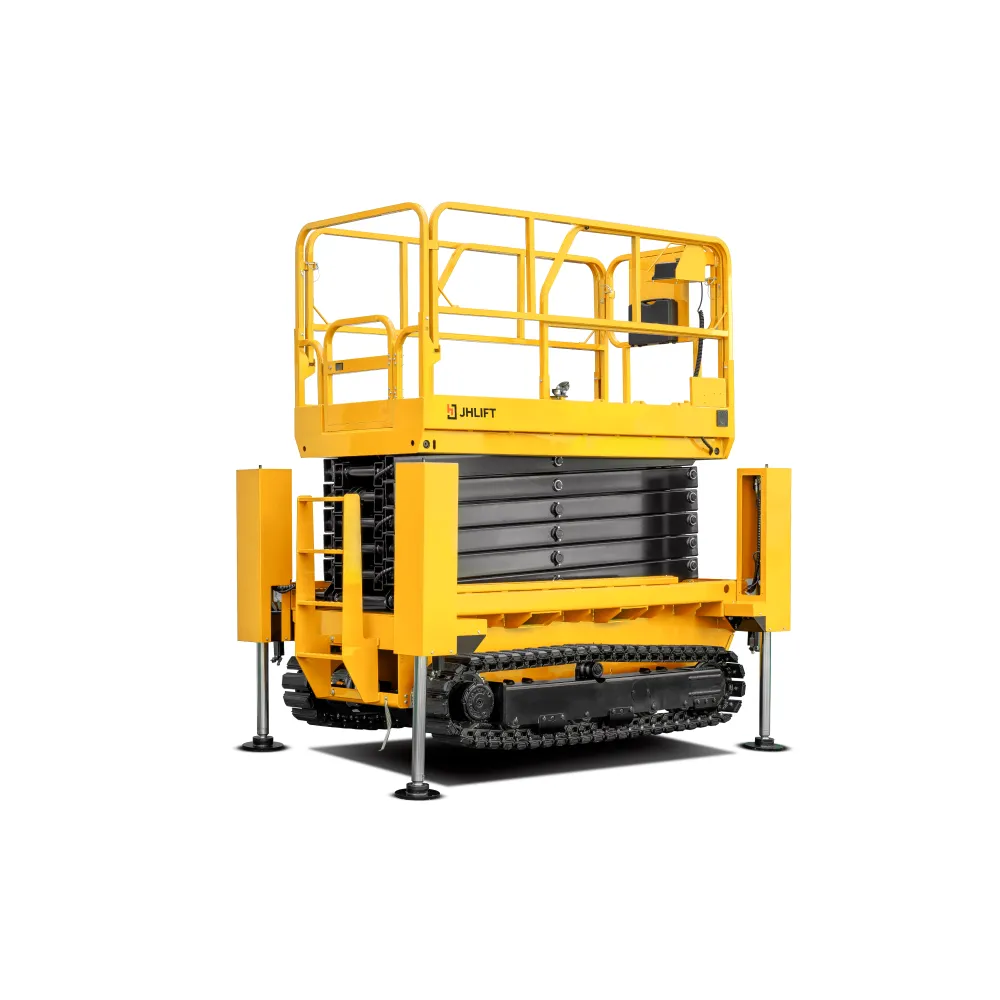 Электрический ножничный подъемник JHLIFT HS0816TP, р/в 8000 мм, г/п 450 кг