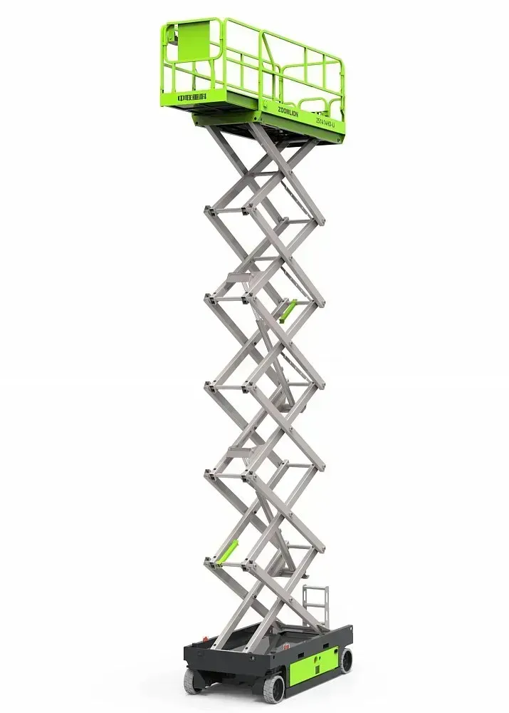 Электрический ножничный подъемник ZOOMLION ZS1414HD-Li, р/в 15700 мм, г/п 350 кг