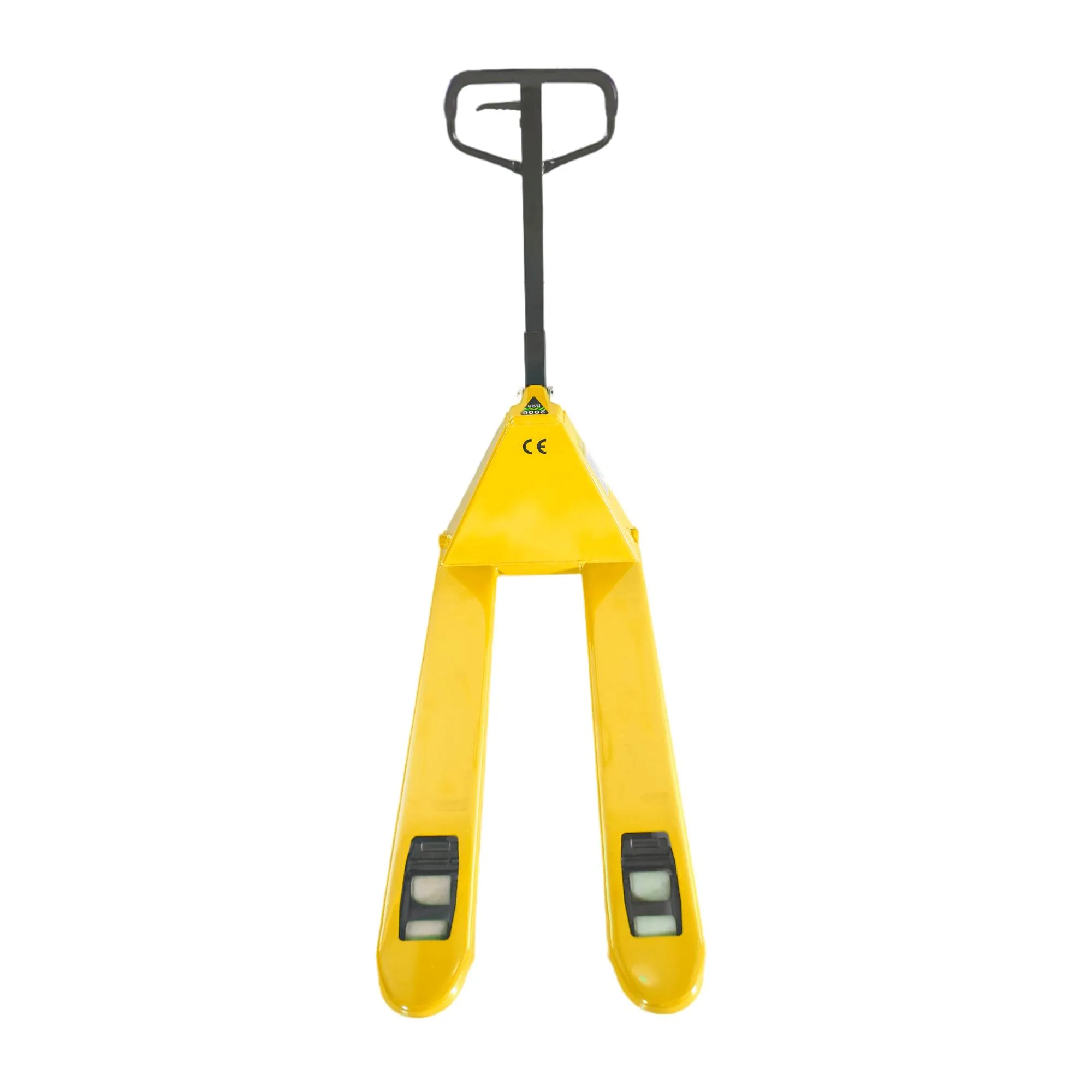 Низкопрофильная гидравлическая тележка (рохля) JHLIFT WH-20L-51-A, 2000 кг, 1150х540 мм, с нейлоновыми колесами