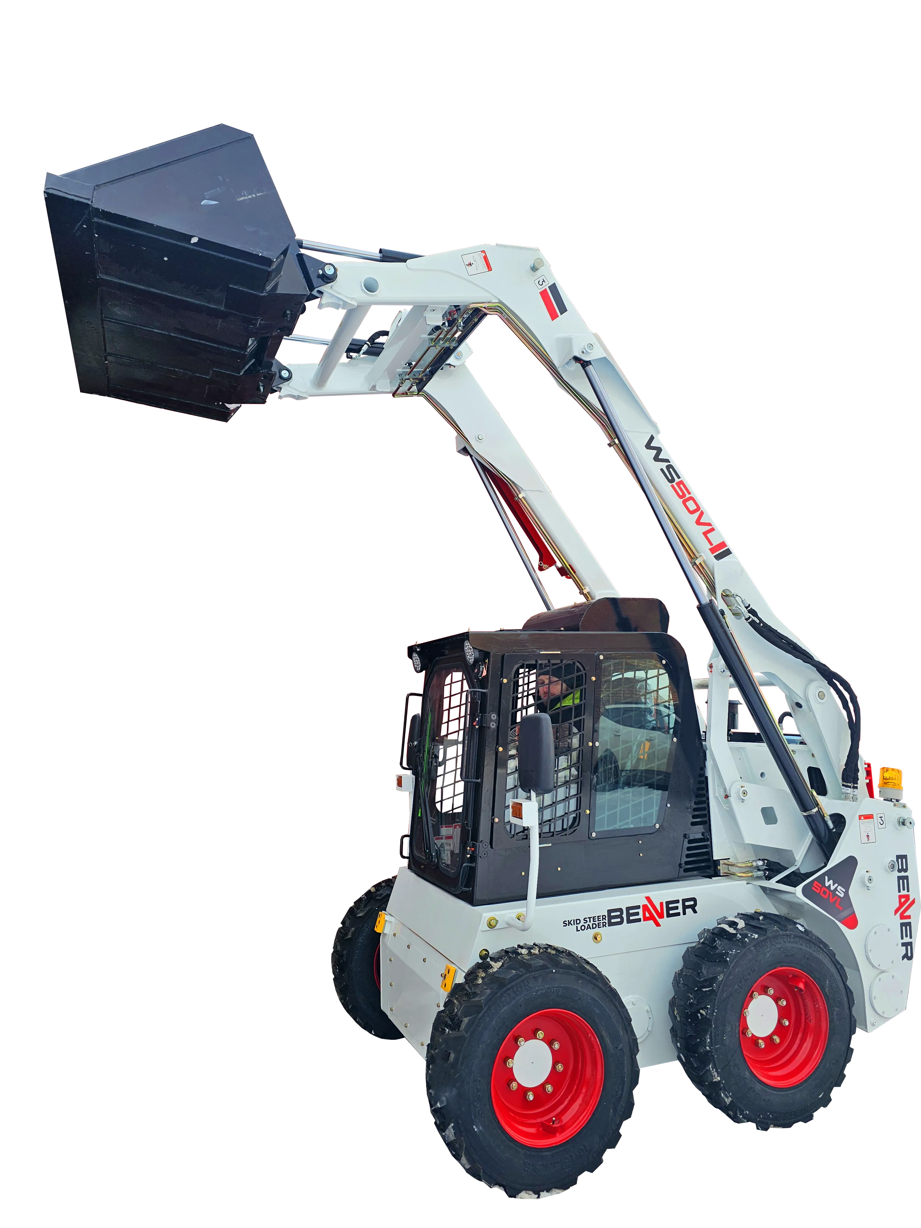 Мини-погрузчик с бортовым поворотом Beaver WS50VL