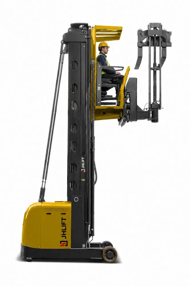 Узкопроходный высотный штабелер JHLIFT ZENITH 10-16, 5200-14700 мм, АКБ Li-Ion / свинцово-кислотная