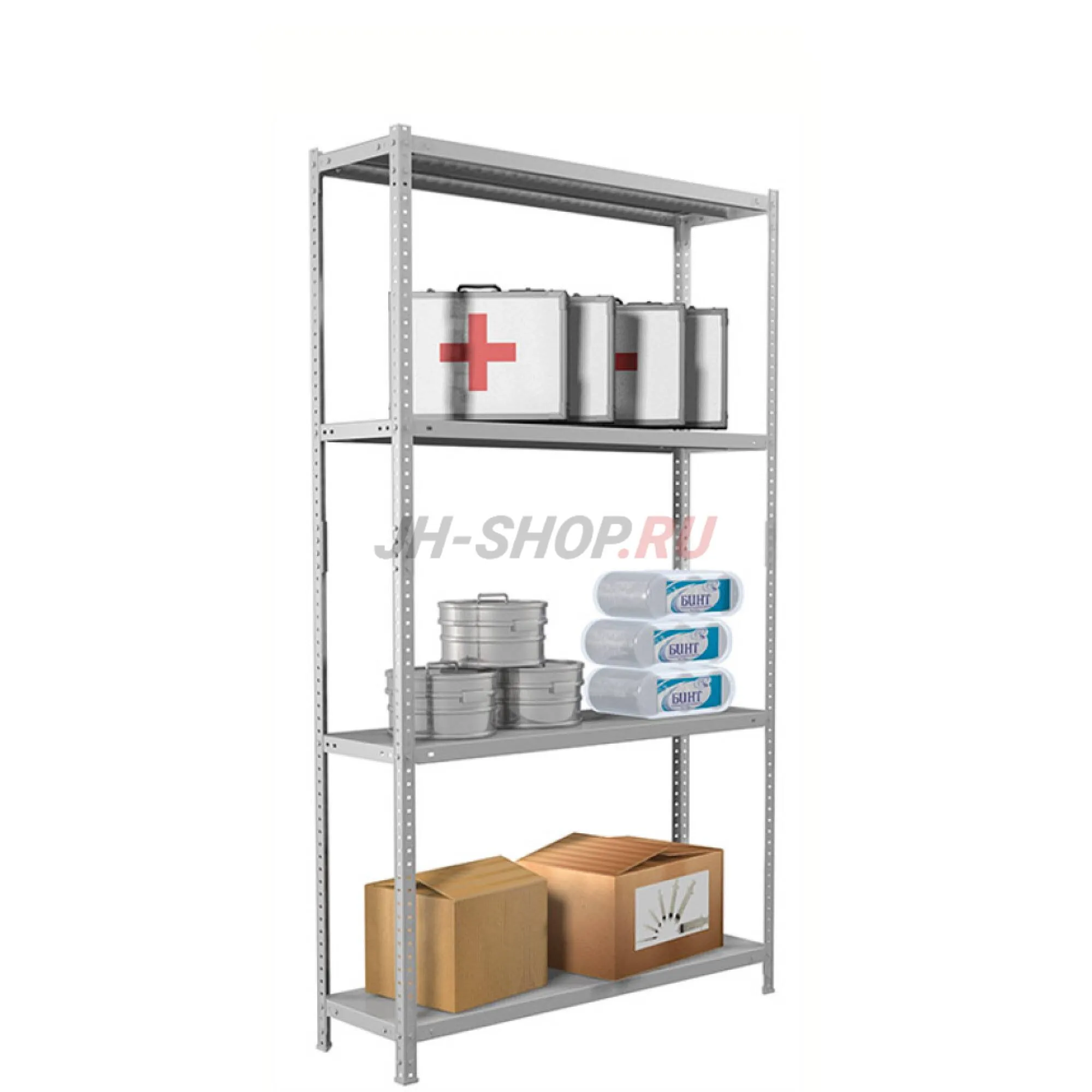 СТЕЛЛАЖ STANDART 150KD/75X40/4