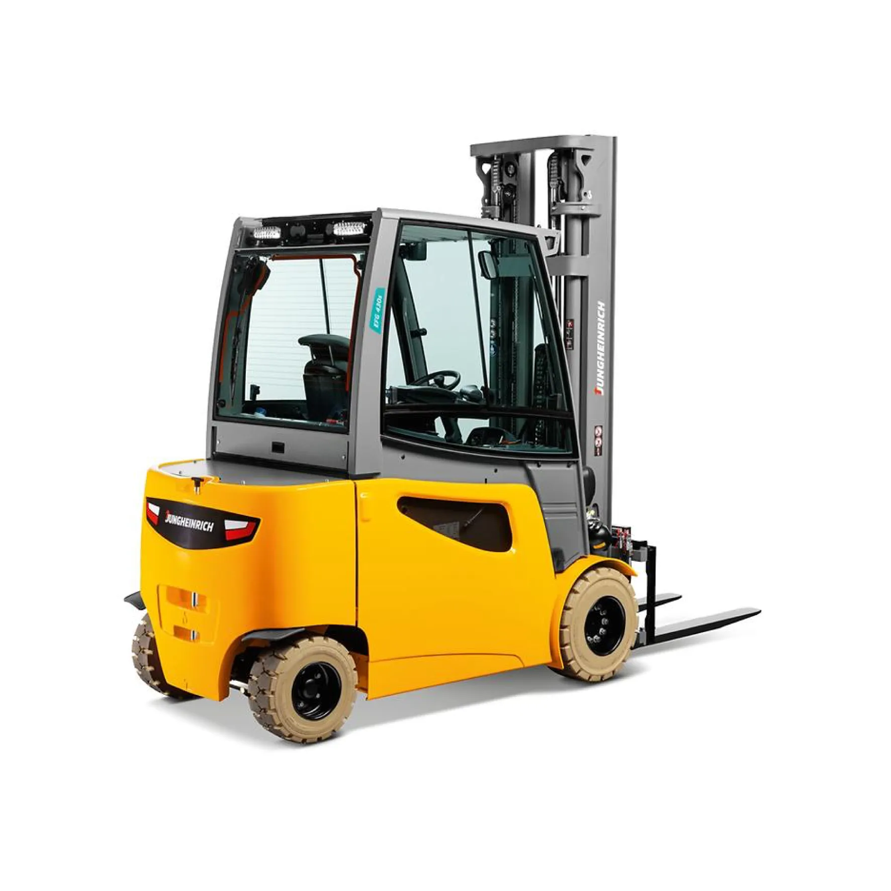 Электрический погрузчик Jungheinrich EFG 430K DZ, 5000 мм с системой Aquamatic