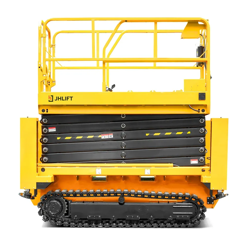 Электрический ножничный подъемник JHLIFT HS1416TP, р/в 13800 мм, г/п 320 кг