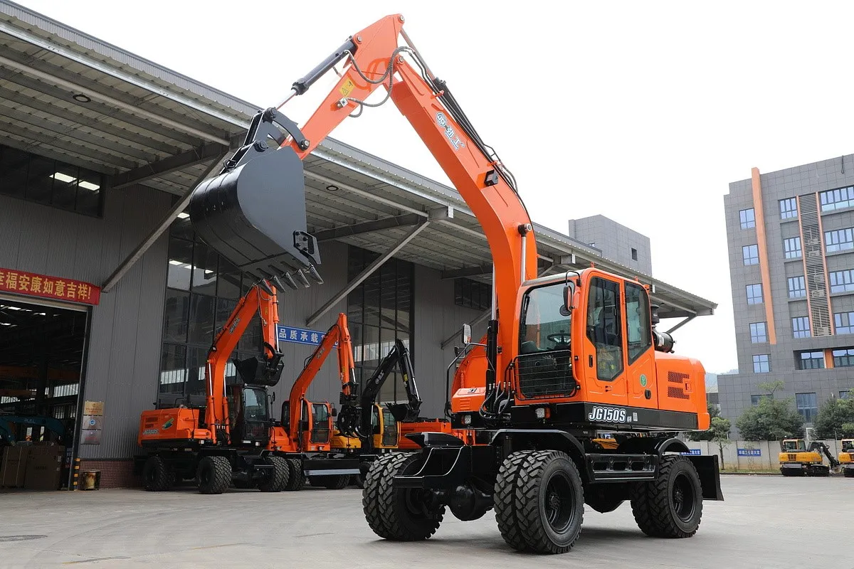 Экскаватор колесный Jinggong JG150S