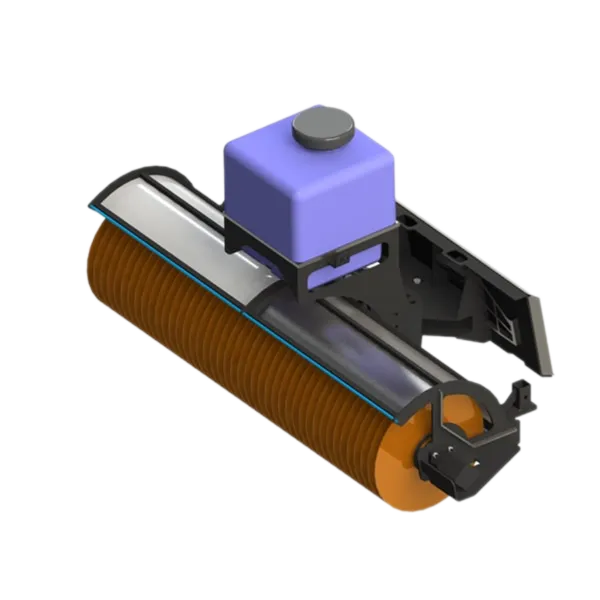 Щетка подметальная 1600 (мм) с гидравлическим поворотом Bawoo (диаметр щетины 550 мм)