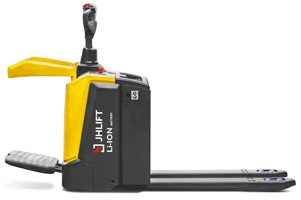 Тележка электрическая самоходная JHLIFT CBD 20X-S, 2000 кг, 1150 x 540 мм, с местом оператора, Li-Ion  батарея