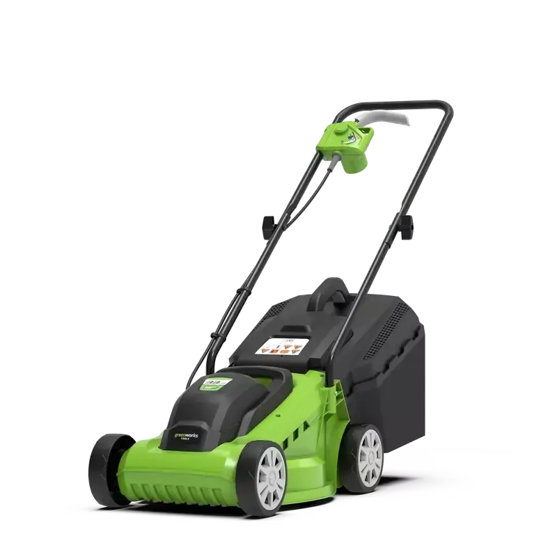 Газонокосилка Greenworks GLM1232 проводная, 33 см