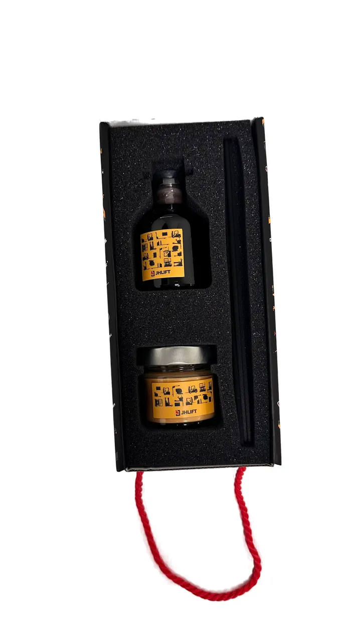 Подарочный набор диффузор и свечка