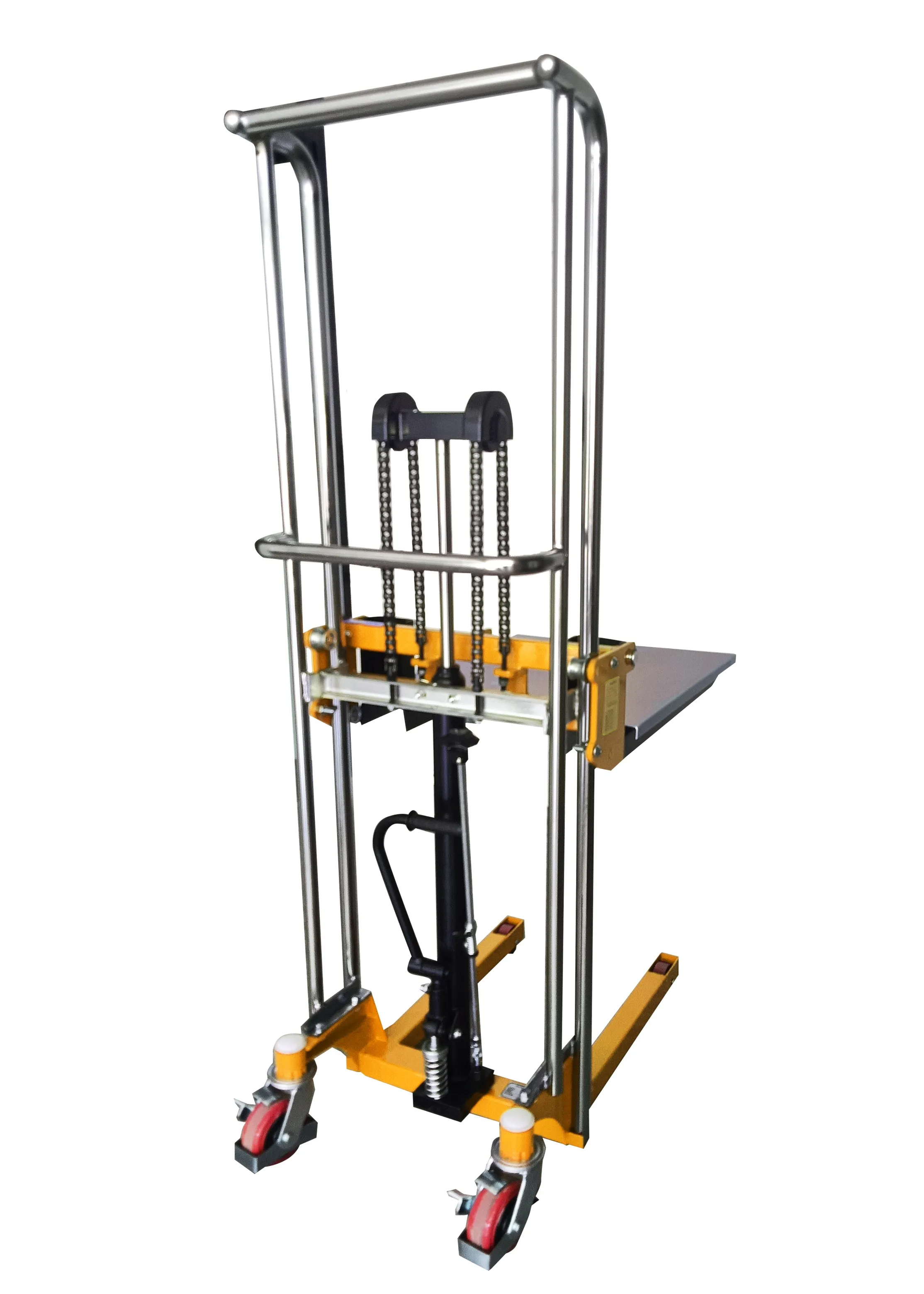 Гидравлический платформенный штабелер JHLIFT PS400-850, г/п 400 кг, в/п 850 мм