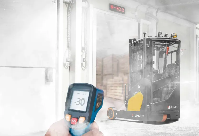 Ричтрак JHLIFT CQD 14-25 XC SIJS, 5000-13000 мм (Cold Store, интегрированная Li-Ion батарея)