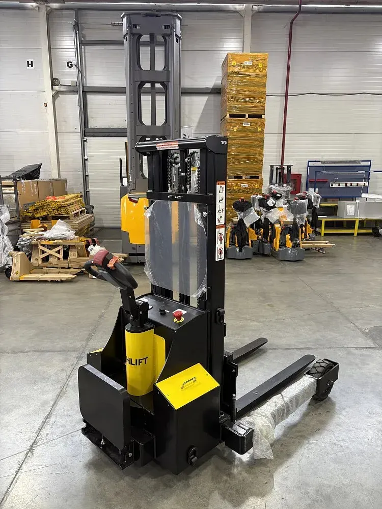 Штабелер для бездорожья электрический самоходный JHLIFT JHL15H-H, 1600 мм, свинцово-кислотная