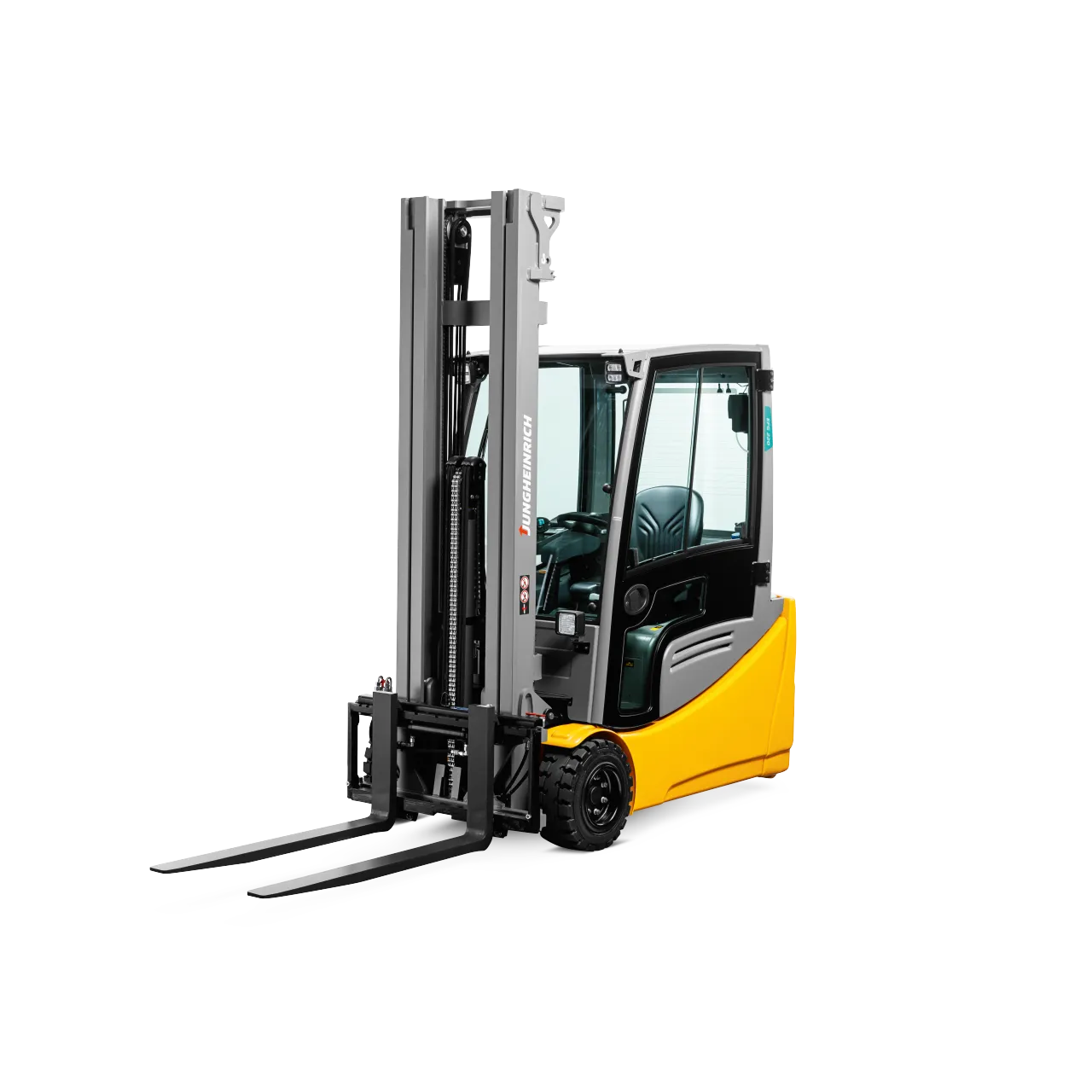 Электрический погрузчик Jungheinrich EFG 220 DZ, 4640 мм с сайдшифтом