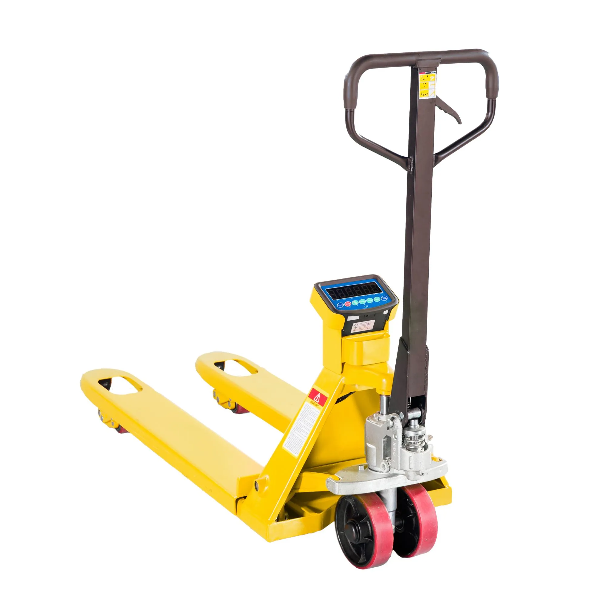 Весовая гидравлическая тележка (рохля) JHLIFT WH-30ES, 3000 кг, 1150х540 мм, с нейлоновыми колесами