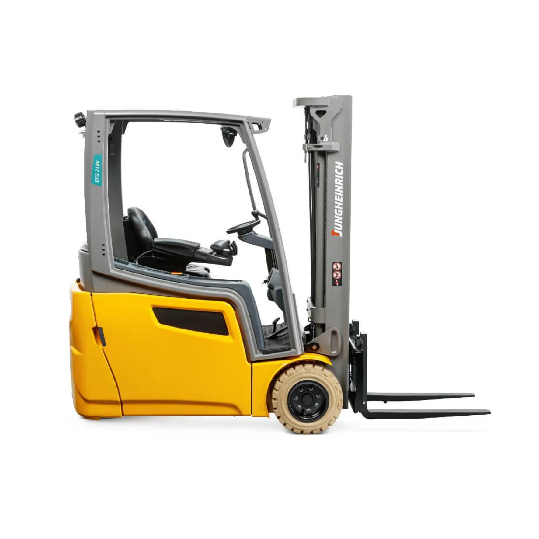 Электрический погрузчик Jungheinrich EFG 218k компактная версия