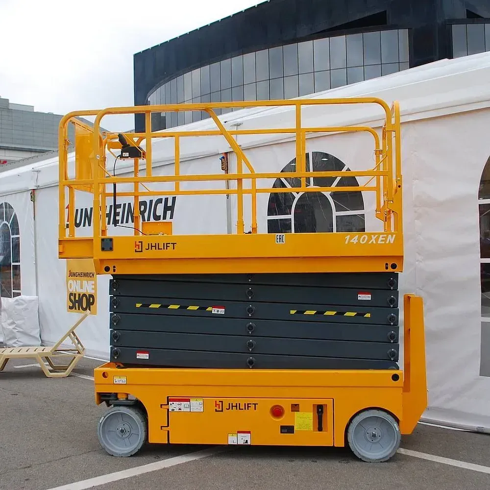 Самоходный ножничный подъемник JHLIFT 140XEN