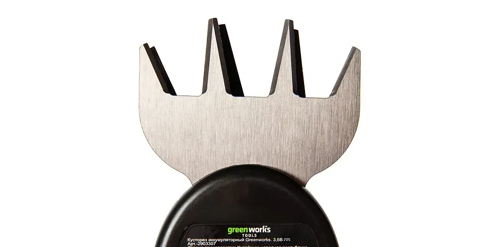 Ножницы-кусторез Greenworks 3.6V с встроенным аккумулятором 2 Ah