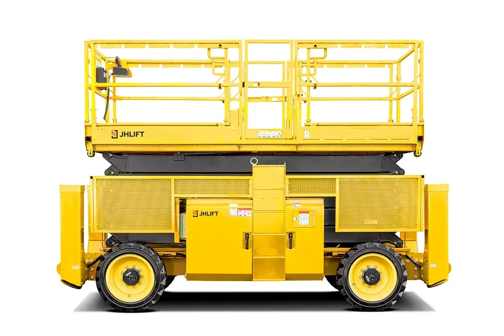 Дизельный ножничный подъемник JHLIFT HS1223RH, р/в 12000 мм, г/п 1150 кг