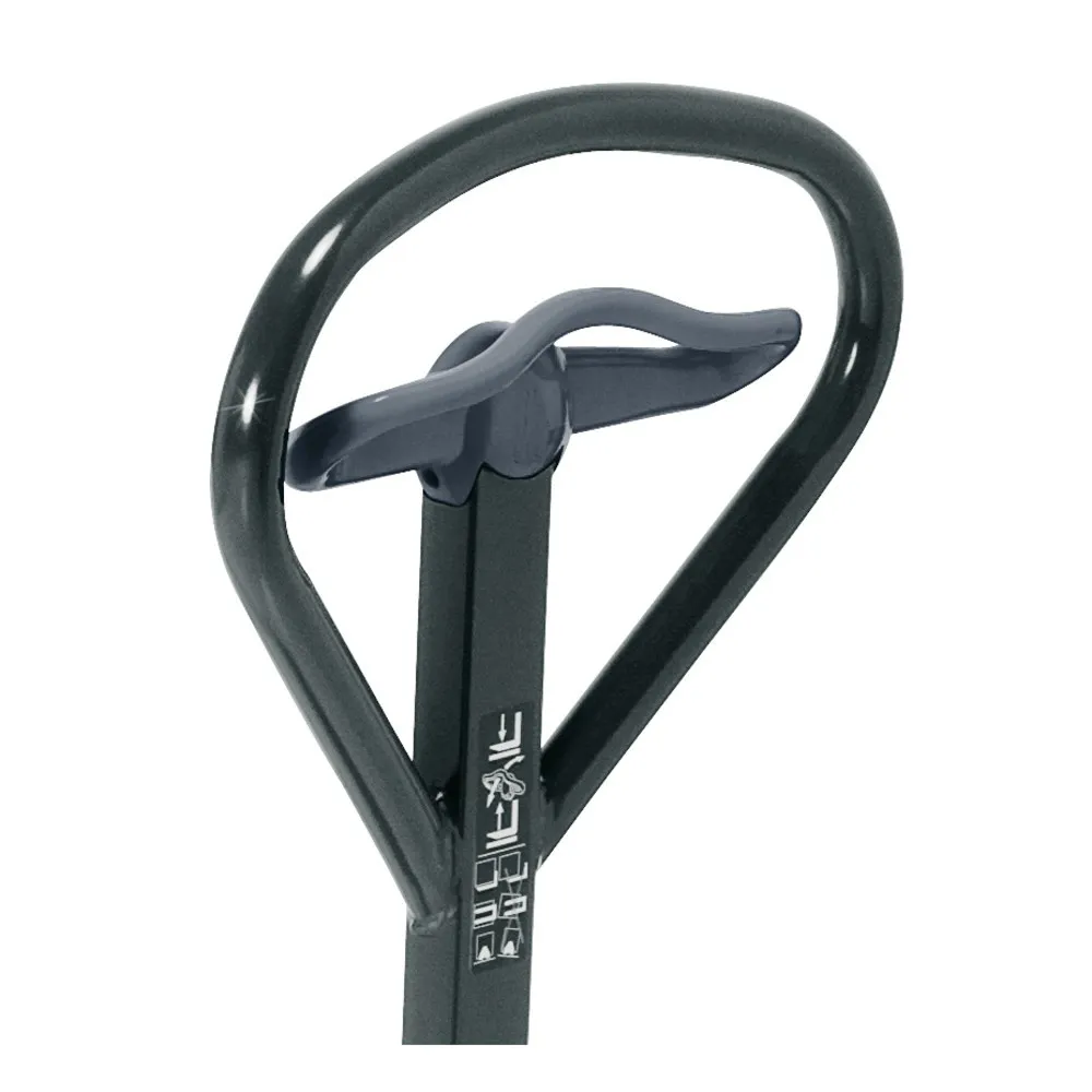 Длинновильная гидравлическая тележка (рохля) Jungheinrich AM 22 C-BV, 1700 кг, 1600х520 мм, с резиновыми колесами