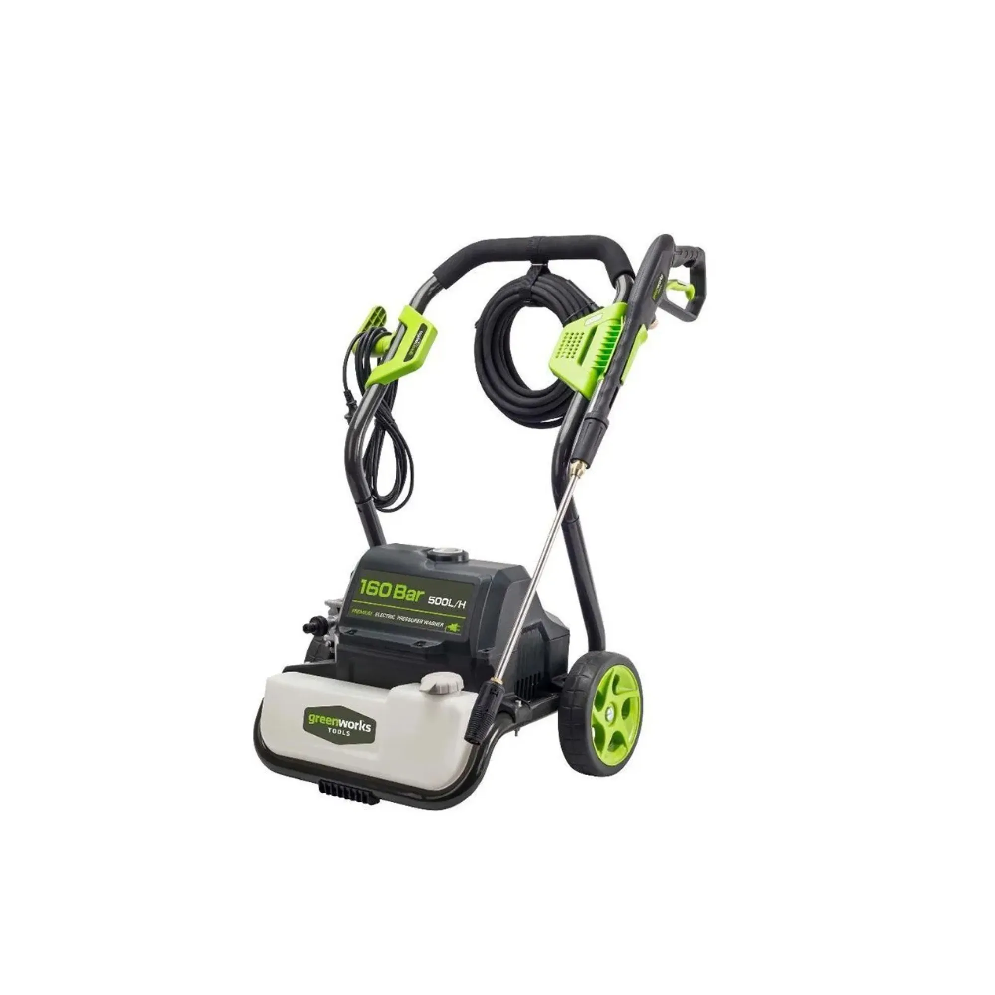 Мойка высокого давления электрическая Greenworks GPWG8II, 2800W, 160 bar