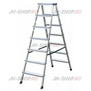 Krause DOPPLO Двусторонняя стремянка ( черная), рабочая высота  2200-3300мм